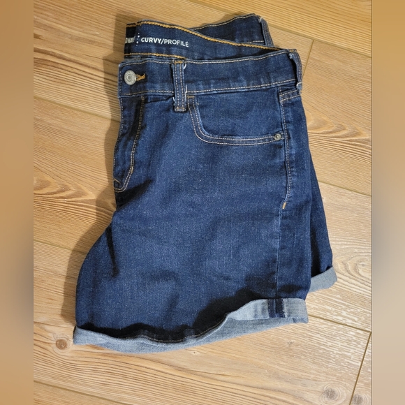 Old Navy Curvy Profile Jean Shorts Size 12 - Picture 4 of 5